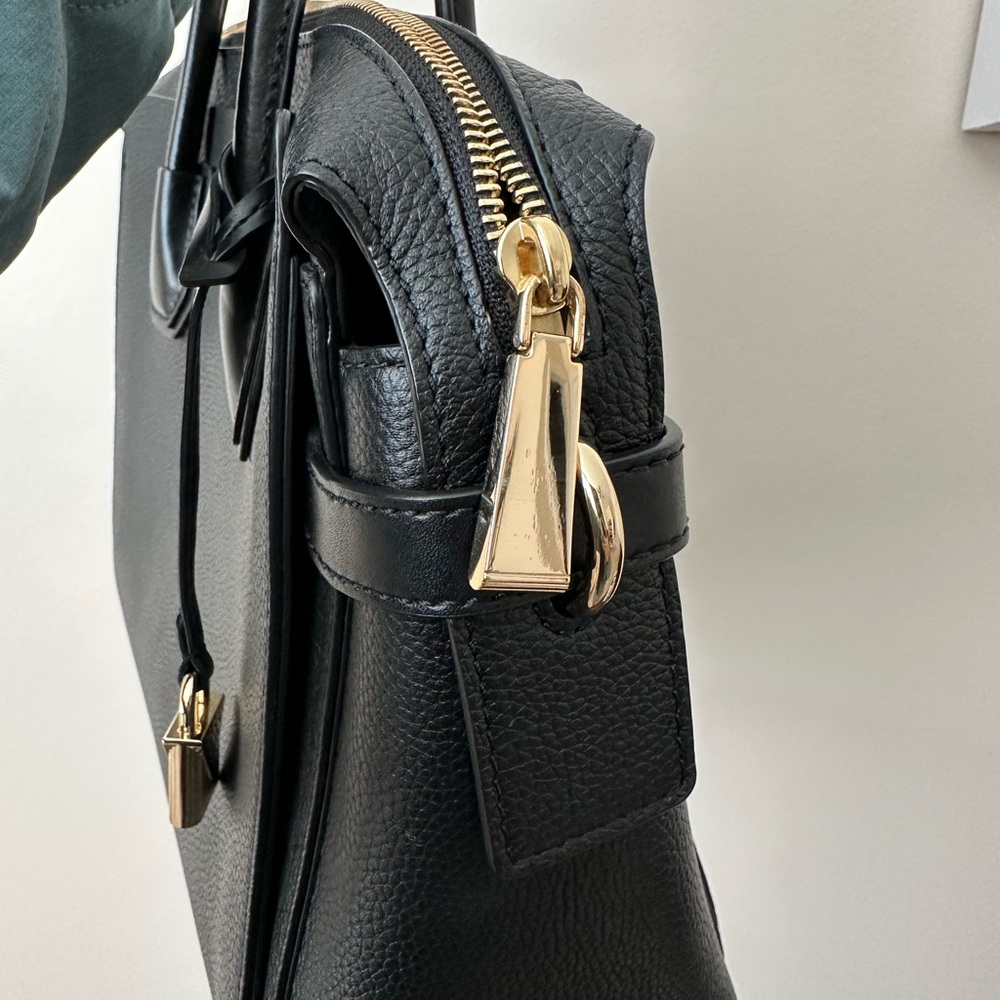 Michael Kors Black Leather Handbag - Picture 5 of 5